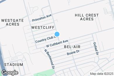 Map image of the property - 4701 Country Club Dr