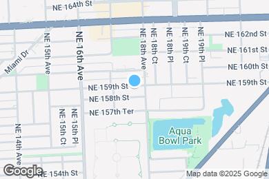 Map image of the property - 1764 NE 159th St