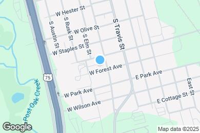 Map image of the property - 213 W Forest Ave