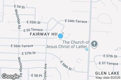 Map image of the property - 12423 E 56 St