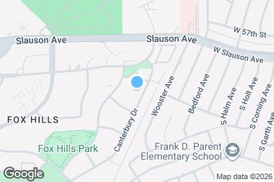 Map image of the property - Fox Hills Apartments