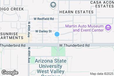 Map image of the property - 13830 N 47th Ave