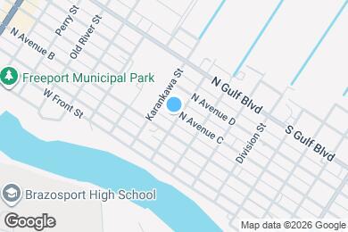 Map image of the property - 301 N Avenue C