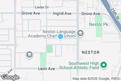 Map image of the property - 2171 Ilex Ave