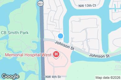 Map image of the property - 921 NW 122nd Ter