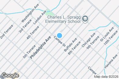 Map image of the property - 501 Cincinnati Ave