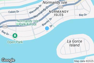 Map image of the property - 1570 Bay Dr