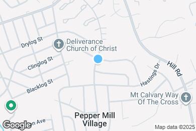 Map image of the property - 403 Pepper Mill Dr