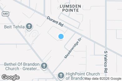 Map image of the property - 1513 Highcrest Cir