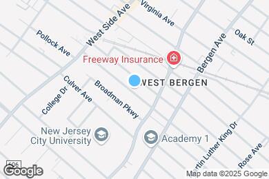Map image of the property - 212 Grant Ave