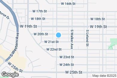 Map image of the property - 2016 S Patton Ave