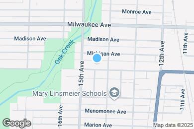 Map image of the property - 1414 Marquette Ave