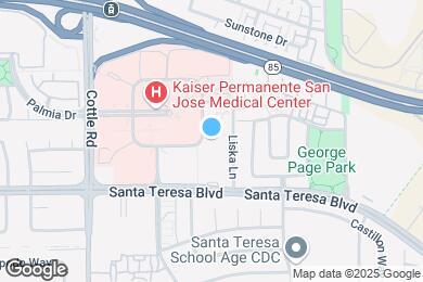 Map image of the property - Santa Teresa Apartments