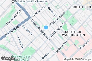 Map image of the property - 520 Shawmut Ave