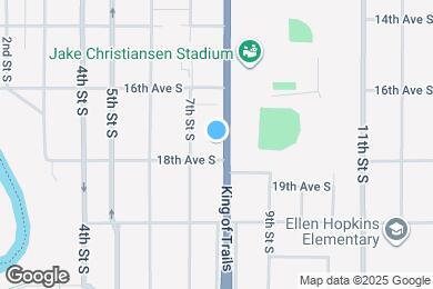 Map image of the property - 1715 8th St S