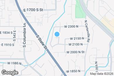 Map image of the property - 2197 N 1000 W St