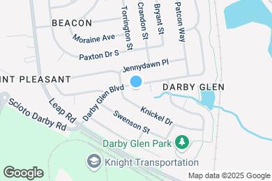 Map image of the property - 3300 Darby Glen Blvd