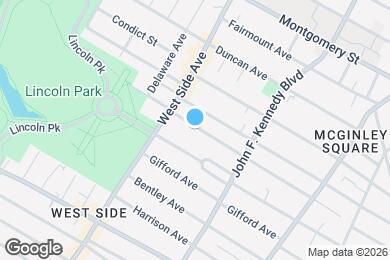 Map image of the property - 117 Kensington Ave