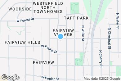 Map image of the property - 518 N Iowa St