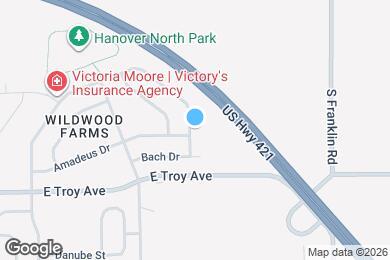 Map image of the property - 2911 Wolfgang Way