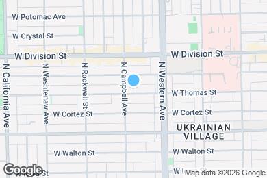 Map image of the property - 2446 W Thomas St