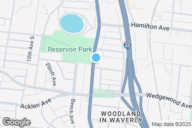 Map image of the property - 1712 8th Ave S