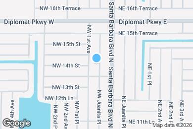 Map image of the property - 1402 NW Juanita Pl