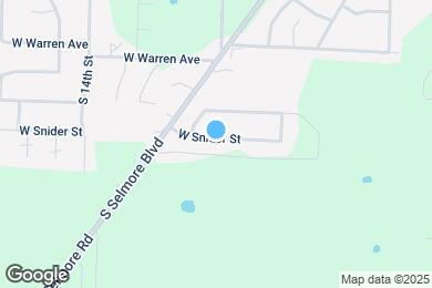 Map image of the property - 1000 W Snider St