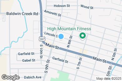 Map image of the property - 865 Lincoln St