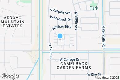 Map image of the property - 5039 N 189th Glen