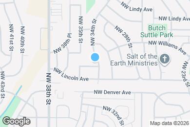 Map image of the property - 3401 NW Williams Ave