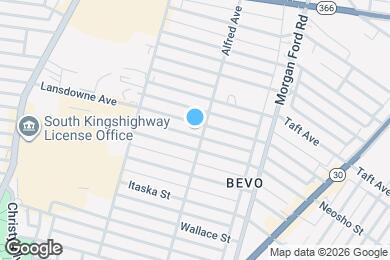 Map image of the property - 4406 Ellenwood Ave