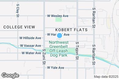 Map image of the property - 2241 W Hillside Ave