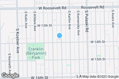 Map image of the property - 1350 S Kedvale Ave