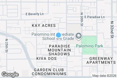 Map image of the property - 2820 E Kathleen Rd