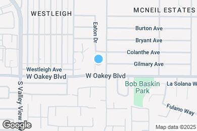 Map image of the property - 1601 Eaton Dr