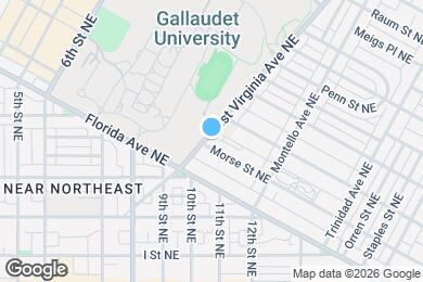 Map image of the property - 1203 West Virginia Ave NE