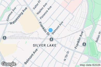 Map image of the property - 110 Franklin St