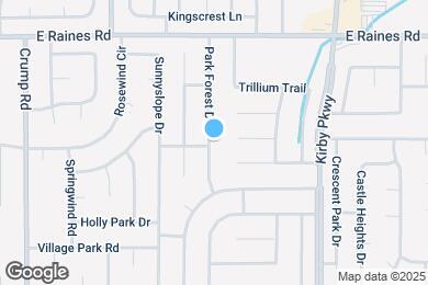 Map image of the property - 4290 Park Forest Dr