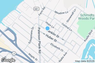 Map image of the property - 191 Franklin St
