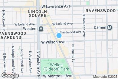 Map image of the property - 2244 W Wilson Ave