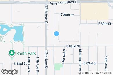 Map image of the property - 8125 13th Ave S