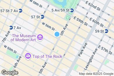 Map image of the property - WEST 55 STREET
