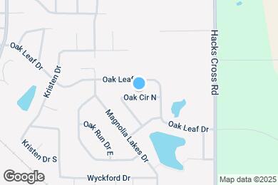 Map image of the property - 10712 Oak Cir N