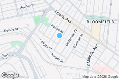 Map image of the property - 430 Pearl St