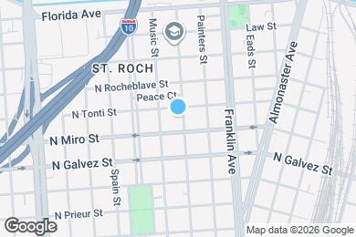 Map image of the property - 2228 Arts St