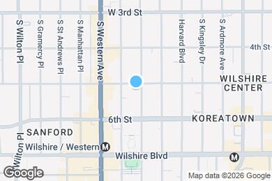 Map image of the property - 511 S Serrano Ave