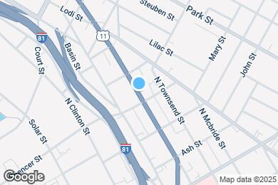 Map image of the property - 829 N Salina St