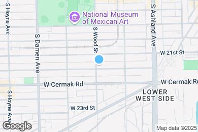Map image of the property - 1754 W 21st Pl