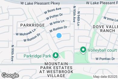 Map image of the property - 9626 W Clara Ln